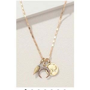 Stella & Dot Renegade Necklace. 3 in 1